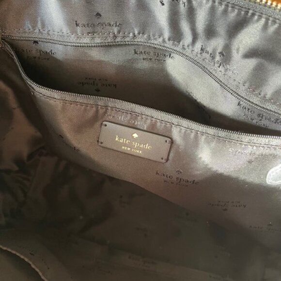 Kate Spade Black Kitt Nylon Medium Tote - Used - Excellent Condition - Picture 3 of 7
